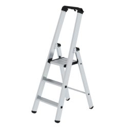 Stufen-Stehleiter einseitig begehbar 2+1 Stufen Firma MUNK Günzburger Steigtechnik