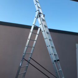 Sprossen-Mehrzweckleiter 3-teilig 3x11 Sprossen Firma MUNK Günzburger Steigtechnik