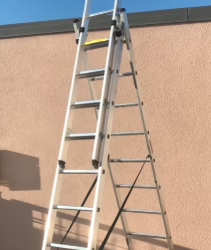 Sprossen-Mehrzweckleiter 3-teilig 3x9 Sprossen Firma MUNK Günzburger Steigtechnik